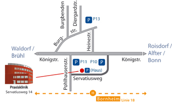 Detailskizze Standort Bornheim
