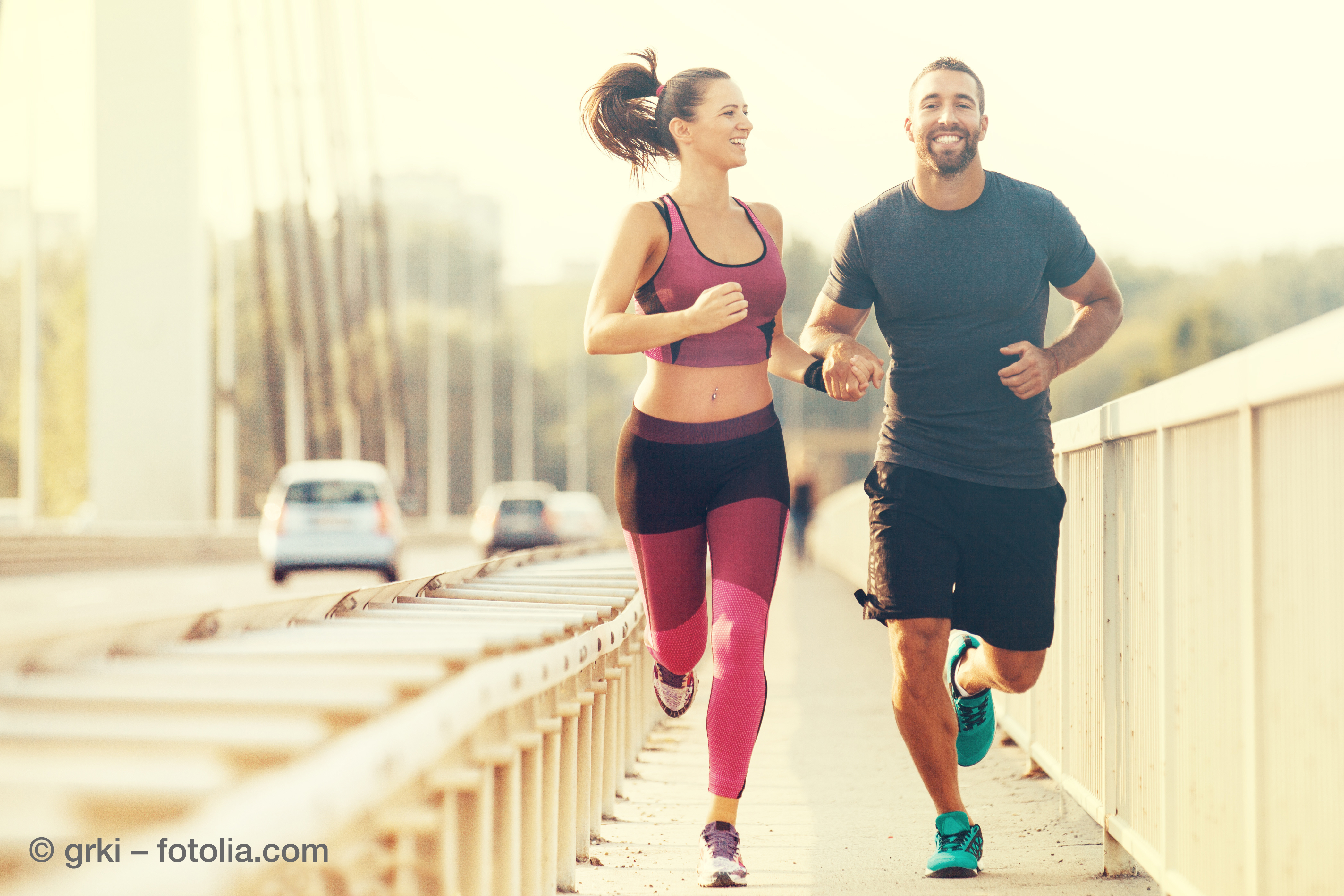 Bewegung und Sport senkt ein hohes Cholesterin