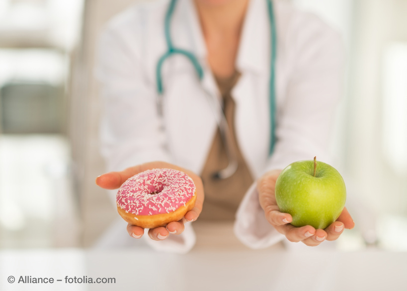 Schlechte und gute Ernährung bei hohen Cholesterin