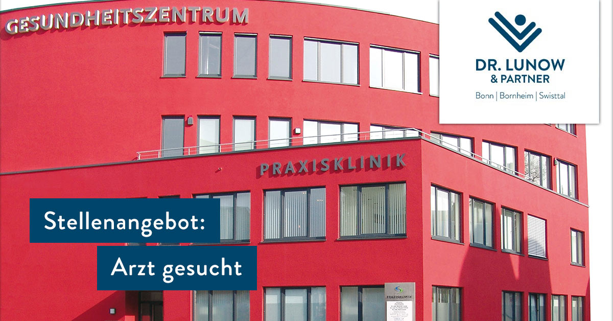 STELLENANGEBOT: Facharzt/Fachärztin für Allgemeinmedizin/Innere Medizin für unseren Standort in Bornheim