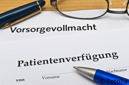 Patientenverfügungen sorgen vor