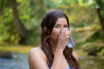 Bei warmem Wetter ist das Trinken besonders wichtig